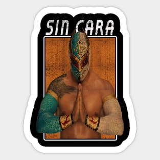 Vintage Wwe Sin Cara Sticker